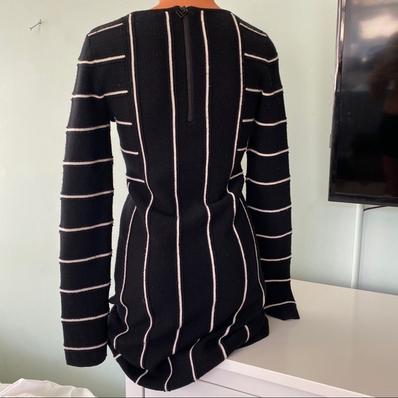 Alice + Olivia Black & White Sweater Dress S - Picture 5 of 6